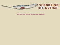 Website van Colours of the Guitar., Muziek / Gitaar Educatie 