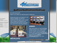 Website van Electro World Van Hattum 