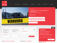 Website van Prominent Vastgoed Bv 