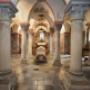 Abdijkerk en crypte