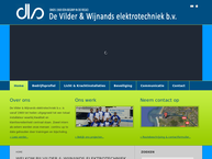 Website van Vilder & Wijnands Bv Elektrotechniek de 
