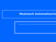 Meetwerk Automatisering Bv