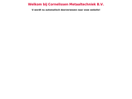 Cornelissen Metaalbewerking Bv