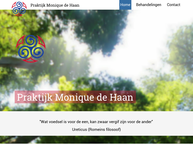 Website van Praktijk Monique de Haan 