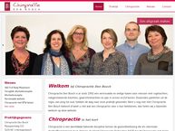 Website van Praktijk Chiropractie Den Bosch 