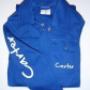Blauwe overall met naam