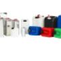 Jerrycans in diverse maten