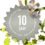 Logo 10 jarige bestaan in 2016