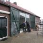 Plaatsen kozijn en HR++ glas
