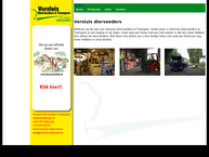 Website van Versluis Diervoeders & Transport Vof. 