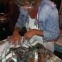 Rita de Ruijter, acupuncturist, homeopaat en hartcoherentiecoach van BeleefBalans, maakt kunst