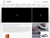 Website van Van Alphen 