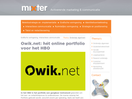 Website van Mixter 
