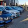 Mercedes E-klasse zijaanzicht