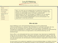 Website van Jurg & Wekking 