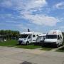 4 verhardde camperplaatsen