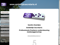 Sandra Koentjes, Ambtelijk secretaris