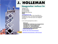 Holleman Hoogwerker Verhuur J