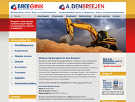 Website van Breegink Bv 