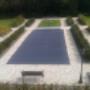 glaskleed zwembad