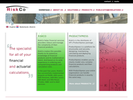 Website van Riskco Bv 