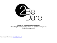 Website van 2bedare 