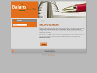 Balans in zaken