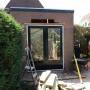 kantoor van schuur gemaakt