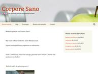 Website van Corpore Sano 