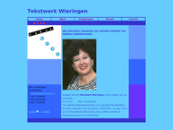 Website van Tekstwerk Wieringen 