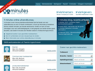 Website van 4 Minutes B.V. 