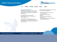 Website van Pallas Advies Drijver 