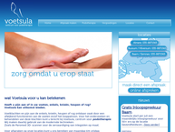 Website van Voetsula 