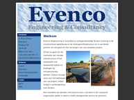 Website van Evenco Engineering & Consultancy 