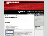 Website van System One 