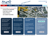 Website van Atymo Besturingstechniek 