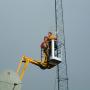 Plaatsing Wifi point to point straalverbindingen