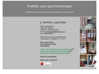 Praktijk voor psychotherapie J. Hartman