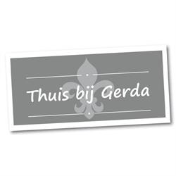 Thuis bij Gerda