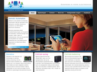 Website van Domotic Automation 