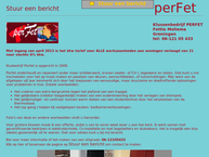 Website van Perfet 