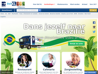 Website van Deli XL Verscentrum Amsterdam 