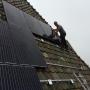 Zonnepanelen in progress