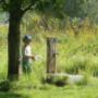 kamperen langs wildbegroeiing