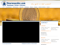 Website van Deurwaarderskantoor Hanemaayer de Boer & Partners 