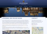 Website van Jachtwerf \"Staverno\" 