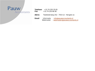 Pauw Accountants