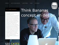 Website van Think Bananas 