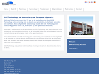 Website van Gse Technology B.V. 