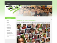 Website van Stichting Delta Onderwijs 